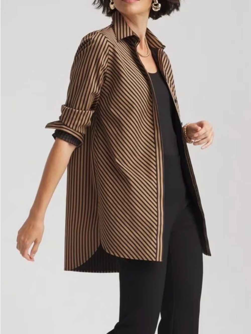 Chico's Size 2 No-Iron Chic Stretch